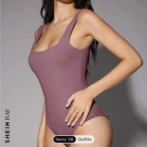 Mauve Bodysuit